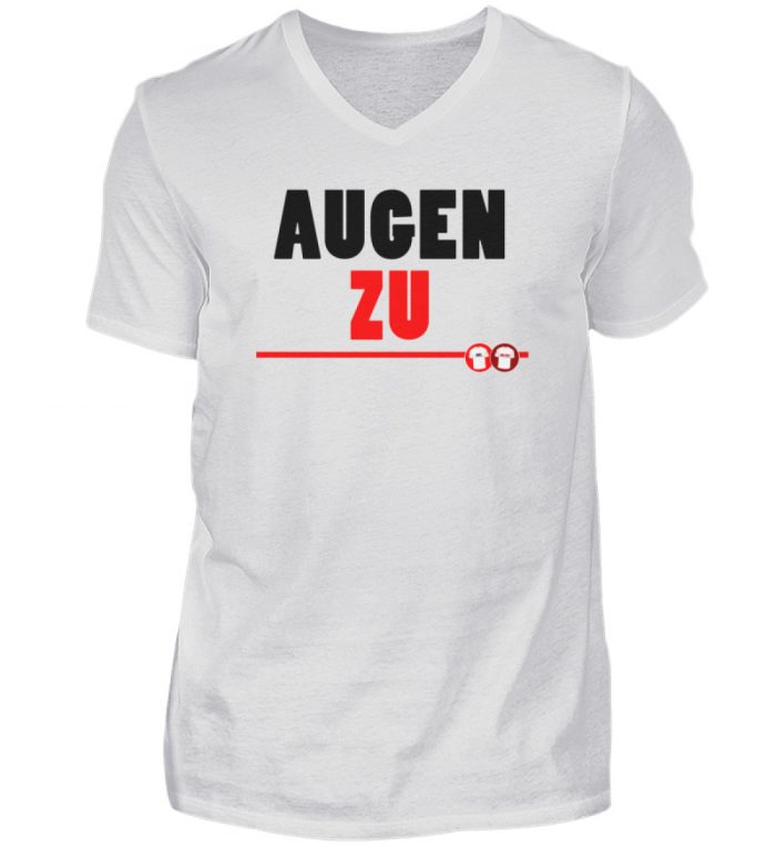 2023/24 Spiel 06 | Stuttgart | AUGEN ZU - UND DURST | - Herren V-Neck Shirt-236