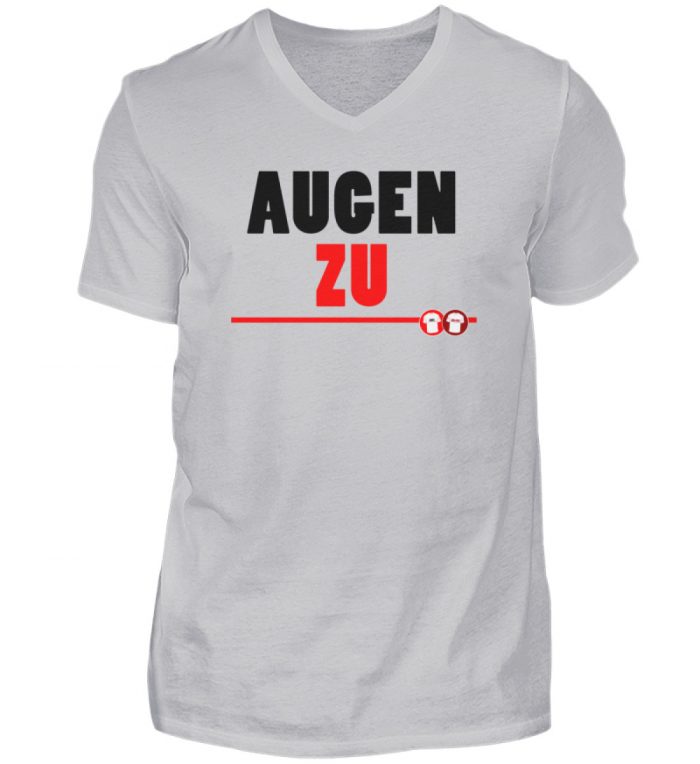 2023/24 Spiel 06 | Stuttgart | AUGEN ZU - UND DURST | - Herren V-Neck Shirt-17