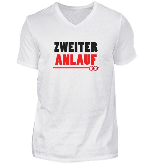 2024/25 Spiel 05 | MAGDEBURG | ZWEITER ANLAUF - NEUE ÄRA - Herren V-Neck Shirt-3