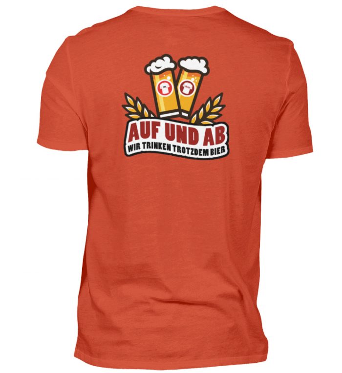 AUF UND AB | Aktionsshirt 2025/26 | Rundhals - Herren Shirt-1236