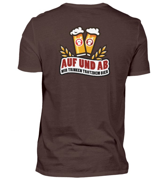 AUF UND AB | Aktionsshirt 2025/26 | Rundhals - Herren Shirt-1074
