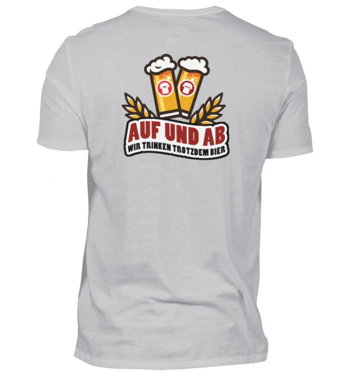 AUF UND AB | Aktionsshirt 2025/26 | Rundhals - Herren Shirt-17