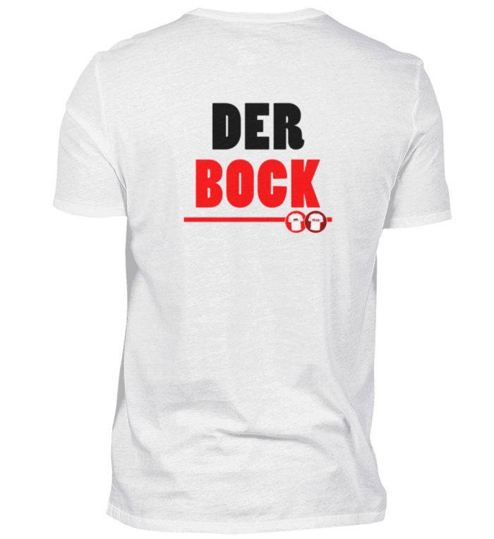 2025/26 Spieltag 02 | Freiburg | HINTEN KACKT DER BOCK | - Herren V-Neck Shirt-3