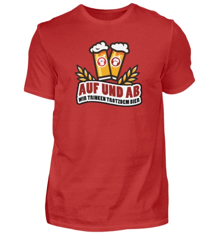 AUF UND AB | Aktionsshirt 2025/26 | Rundhals - Herren Shirt-4