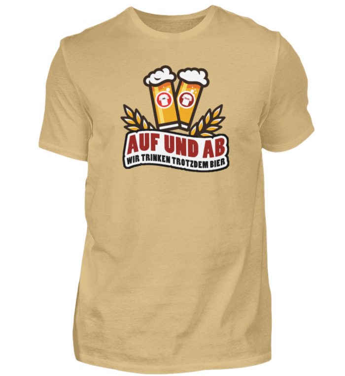 AUF UND AB | Aktionsshirt 2025/26 | Rundhals - Herren Shirt-224