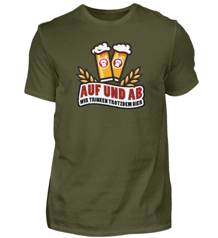 AUF UND AB | Aktionsshirt 2025/26 | Rundhals - Herren Shirt-1109