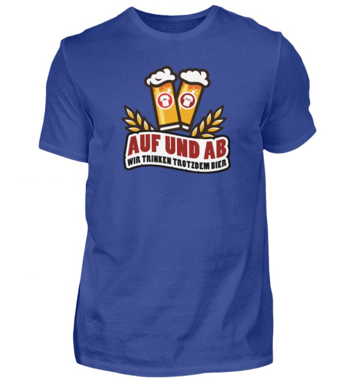 AUF UND AB | Aktionsshirt 2025/26 | Rundhals - Herren Shirt-668