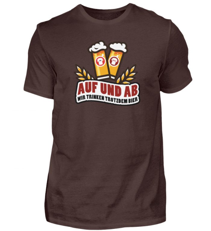 AUF UND AB | Aktionsshirt 2025/26 | Rundhals - Herren Shirt-1074