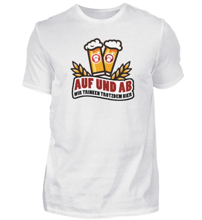 AUF UND AB | Aktionsshirt 2025/26 | Rundhals - Herren Shirt-3