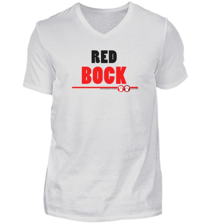 2021/22 Spiel 5 | Leipzig | RED BOCK - VERPASST PRÜGEL | Sackjeseechterer Edition - Herren V-Neck Shirt-236