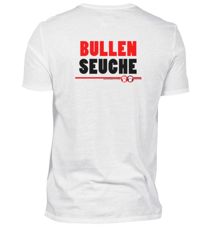 2016/17 Spiel 05 | Leipzig | BOCK LIEBE - BULLEN SEUCHE | Sackjeseechterer Edition - Herren V-Neck Shirt-3
