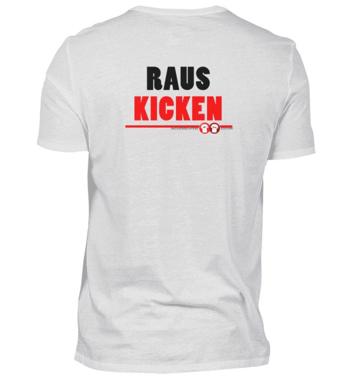 2022/23 Spiel 22 | Wolfsburg | PLASTIK WÖLFE RAUS KICKEN | Sackjeseechtere Edition - Herren V-Neck Shirt-236